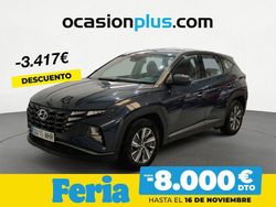 Azul Usado 2023 Hyundai Tucson SUV | 19.990 € (Precio justo)