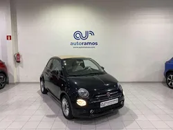 Negro Usado 2019 Fiat 500 Lounge Descapotable | 10.390 € (Precio justo)
