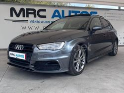 Gris / plata Usado 2016 Audi A3 Sportback S-Line Utilitario | 18.700 € (Precio justo)