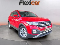 Rojo Usado 2019 VW T-Cross Advance SUV | 17.990 € (Precio justo)