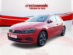 Rojo Usado 2021 VW Polo Advance Berlina | 14.350 € (Precio justo)
