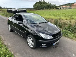 Negro Usado 2001 Peugeot 206 Descapotable | 2900 € (Precio justo)