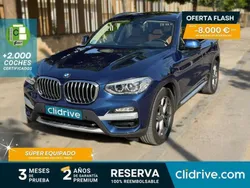 Azul Usado 2018 BMW X3 SUV | 25.690 € (Precio justo)