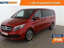 Rojo Usado 2021 Mercedes V300 Avantgarde Monovolumen | 52.999 € (Super precio)