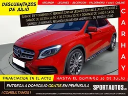 Rojo Usado 2018 Mercedes GLA200 AMG line SUV | 21.490 € (Precio justo)