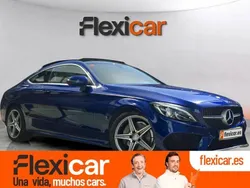 Azul Usado 2016 Mercedes C220 Coupe | 26.490 € (Precio justo)