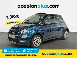 Azul Usado 2022 Fiat 500C Dolcevita Descapotable | 15.000 € (Un poco caro)