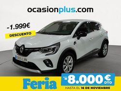Blanco Usado 2021 Renault Captur Zen SUV | 16.490 € (Buen precio)