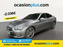 Gris Usado 2018 Infiniti Q50 Berlina | 18.550 € (Precio justo)