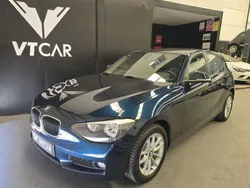 Azul Usado 2013 BMW 116 Efficient Dynamics Utilitario | 11.990 € (Un poco caro)