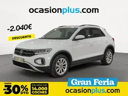 Blanco Usado 2022 VW T-Roc Life SUV | 21.990 € (Precio justo)