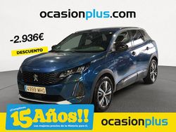 Azul Usado 2023 Peugeot 3008 Allure SUV | 18.300 € (Precio justo)