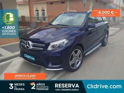 Azul Usado 2018 Mercedes GLE300 SUV | 29.990 €
