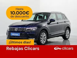Azul Usado 2017 VW Tiguan Sport SUV | 20.990 € (Precio justo)