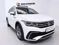Blanco Usado 2021 VW Tiguan R-line SUV | 31.900 € (Precio justo)