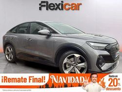 Gris Usado 2022 Audi Q4 Sportback e-tron Advanced Plus SUV | 34.490 € (Precio justo)
