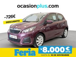 Rojo Usado 2018 Peugeot 108 Active Utilitario | 7990 € (Precio justo)