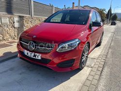 Rojo Usado 2016 Mercedes B180 AMG line Monovolumen | 14.900 € (Caro)