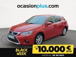Rojo Usado 2016 Lexus CT200h Executive Line Utilitario | 13.150 € (Precio justo)