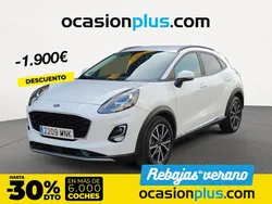 Blanco Usado 2024 Ford Puma Titanium SUV | 20.900 € (Precio justo)