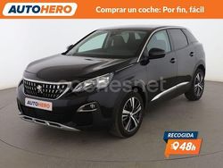 Negro Usado 2019 Peugeot 3008 Allure Monovolumen | 14.499 € (Precio justo)