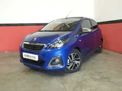 Azul Usado 2021 Peugeot 108 Allure Utilitario | 10.750 € (Precio justo)