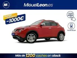Rojo Usado 2018 Nissan Juke Tekna SUV | 10.985 € (Precio justo)