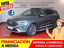 Negro Usado 2022 Hyundai Santa Fe Style SUV | 39.900 € (Caro)
