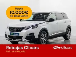 Blanco Usado 2018 Peugeot 5008 GT-line Monovolumen | 15.090 € (Precio justo)