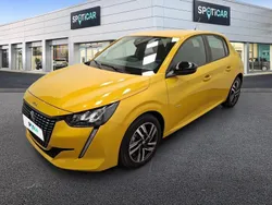 Dorado Usado 2023 Peugeot 208 Active Utilitario | 14.490 € (Precio justo)