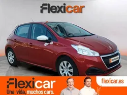 Rojo Usado 2018 Peugeot 208 Utilitario | 8990 € (Precio justo)