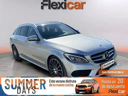 Gris / plata Usado 2019 Mercedes C220 Familiar | 28.490 € (Precio justo)
