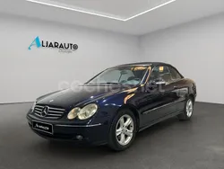 Azul Usado 2004 Mercedes CLK200 Avantgarde Descapotable | 6990 € (Buen precio)