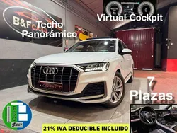 Blanco Usado 2021 Audi Q7 S-Line SUV | 49.600 € (Super precio)