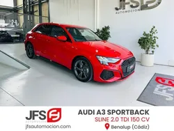 Rojo Usado 2020 Audi A3 Sportback S-Line Utilitario | 26.500 € (Caro)