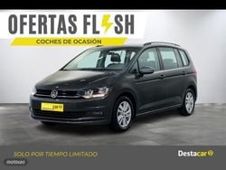 Negro Usado 2021 VW Touran Advance Monovolumen | 22.990 € (Precio justo)
