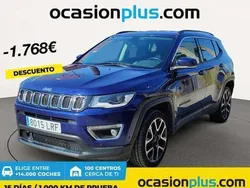 Azul Usado 2021 Jeep Compass Limited SUV | 17.682 € (Precio justo)
