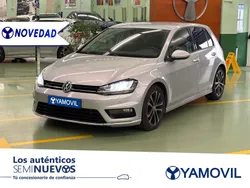 Plateado Usado 2017 VW Golf VII Sportline Utilitario | 17.950 € (Precio justo)