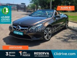 Marrón Usado 2014 Mercedes E350 Descapotable | 21.290 € (Buen precio)