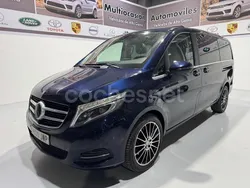 Azul Usado 2017 Mercedes V250 Exclusive Monovolumen | 29.990 € (Precio justo)