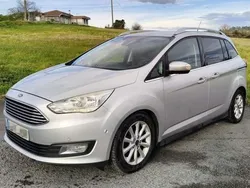 Gris Usado 2017 Ford Grand C-Max Titanium Monovolumen | 9850 € (Buen precio)