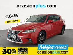 Rojo Usado 2020 Lexus CT200h Business Edition | 20.300 € (Precio justo)