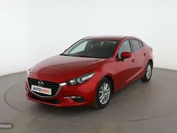 Rojo Usado 2017 Mazda 3 Style Berlina | 15.199 € (Precio justo)