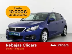 Azul Usado 2020 Peugeot 308 Style | 13.390 € (Precio justo)