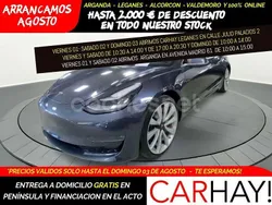 Gris Usado 2019 Tesla Model 3 Performance Berlina | 27.990 € (Precio justo)