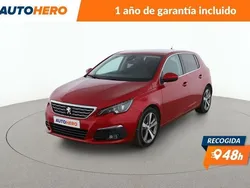 Rojo Usado 2018 Peugeot 308 Allure Berlina | 11.799 € (Precio justo)