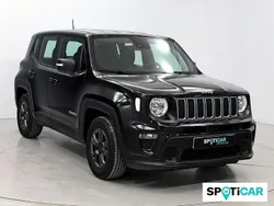 Negro Usado 2022 Jeep Renegade Longitude SUV | 20.500 € (Precio justo)