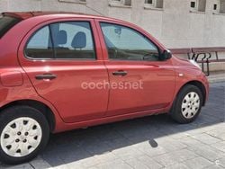 Rojo Usado 2007 Nissan Micra Acenta Utilitario | 2900 € (Precio justo)