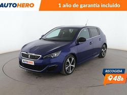Azul Usado 2015 Peugeot 308 GT Berlina | 14.099 € (Precio justo)