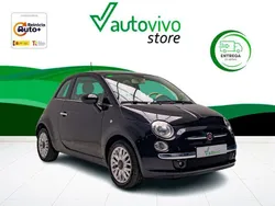 Negro Usado 2019 Fiat 500 Lounge Descapotable | 11.200 € (Precio justo)